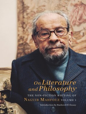 cover image of On Literature and Philosophy